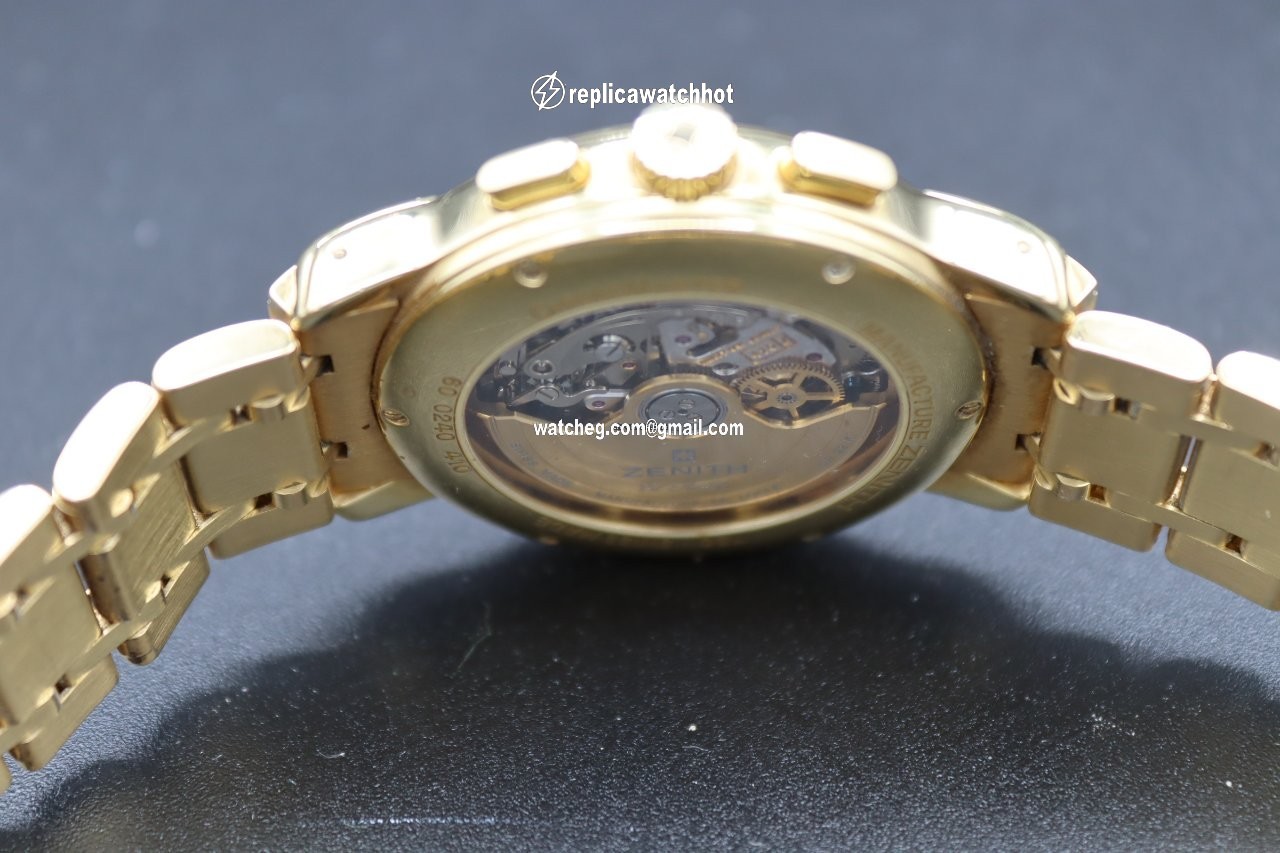 Zenith El Primero Chronomaster Mens watch Unisex Automatic Yellow gold 60.0240.410 4
