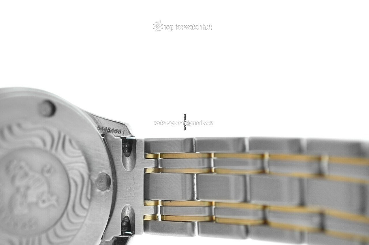 Omega Seamaster Womens watch Quartz Gold Steel 2371.10 4