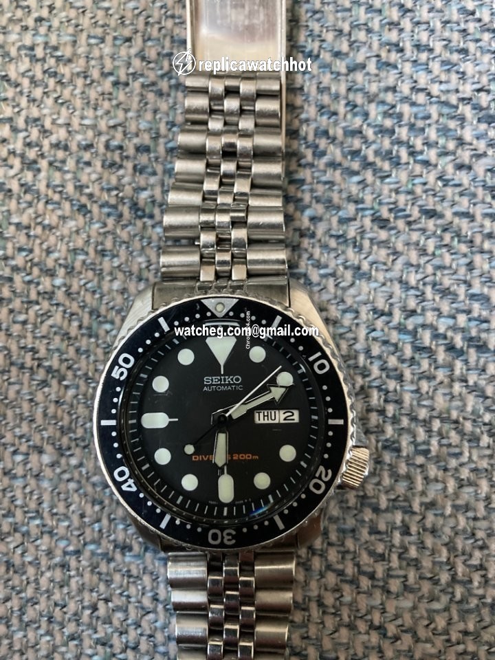 Seiko Mens watch Unisex Automatic Steel 7S26-0020 4