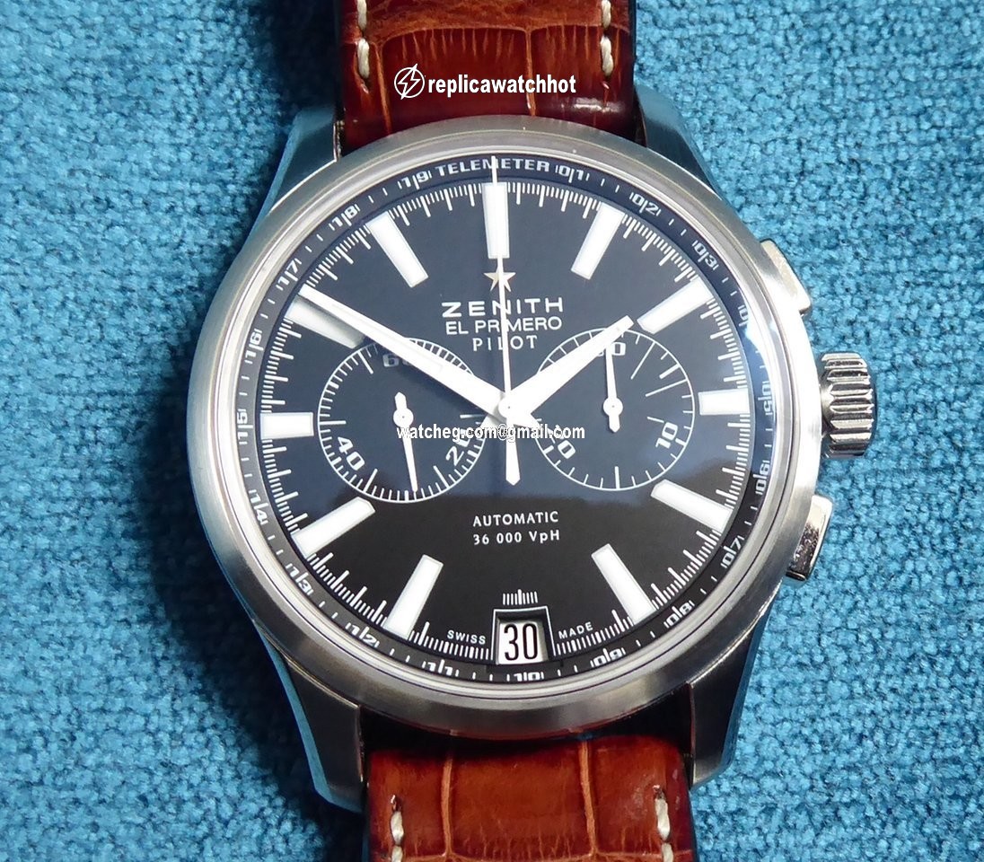 Zenith Captain Chronograph Mens watch Unisex Automatic Steel 03.2117.4002 4