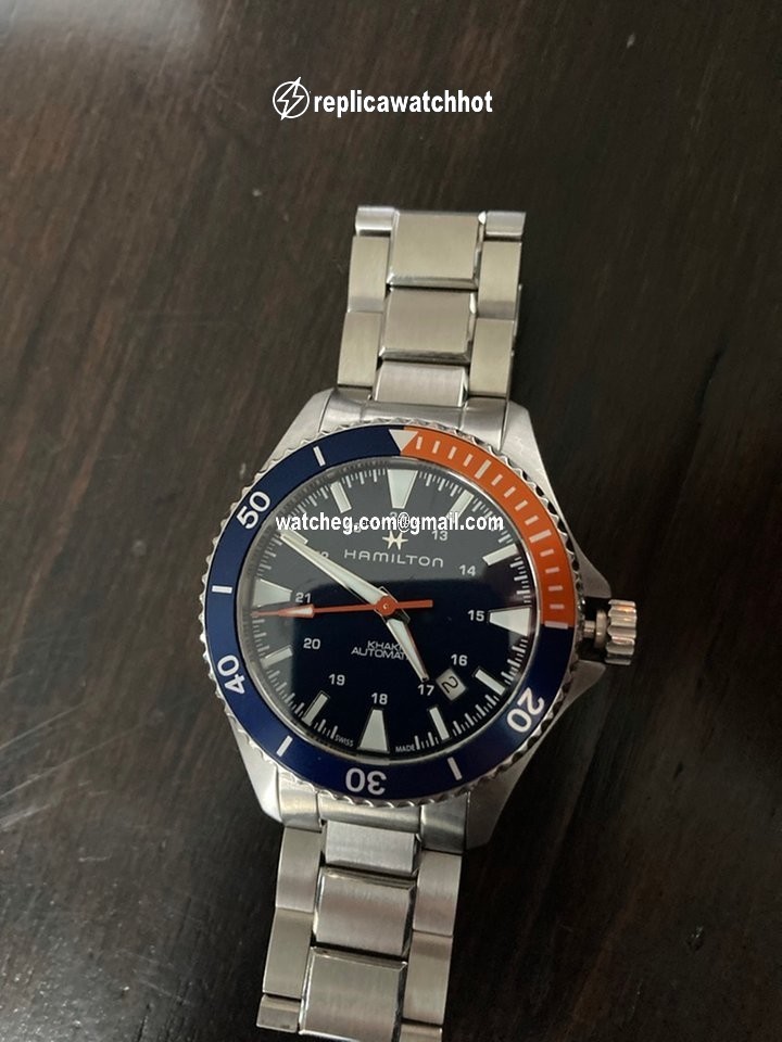 Hamilton Khaki Navy Scuba Mens watch Unisex Automatic Steel H82305131 4