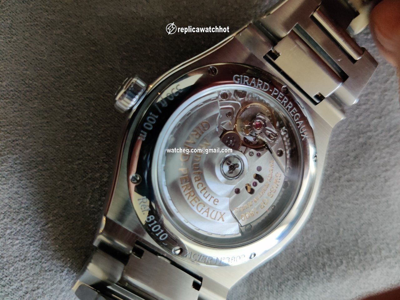Girard Perregaux Laureato Mens watch Unisex Automatic Steel 81010-11-431-11A 4