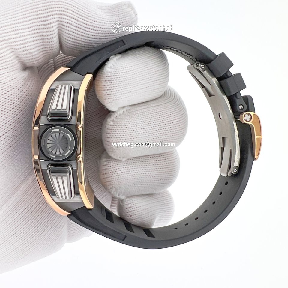 Richard Mille RM 011 Mens watch Unisex Automatic Rose gold RM011-02 4