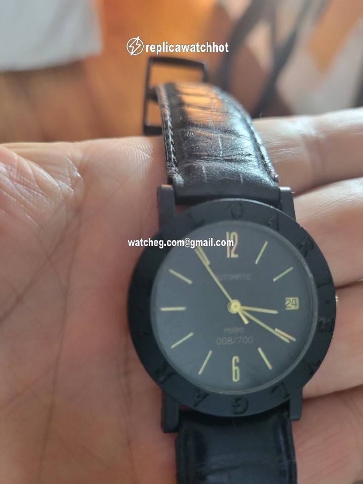 Bulgari Mens watch Unisex Automatic 25 Jewels Swiss Made 4