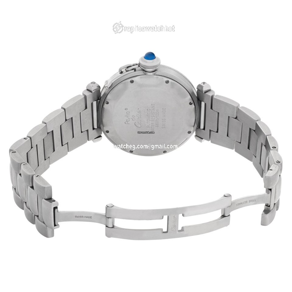 Cartier Pasha Mens watch Unisex Automatic Steel W3104H3 4