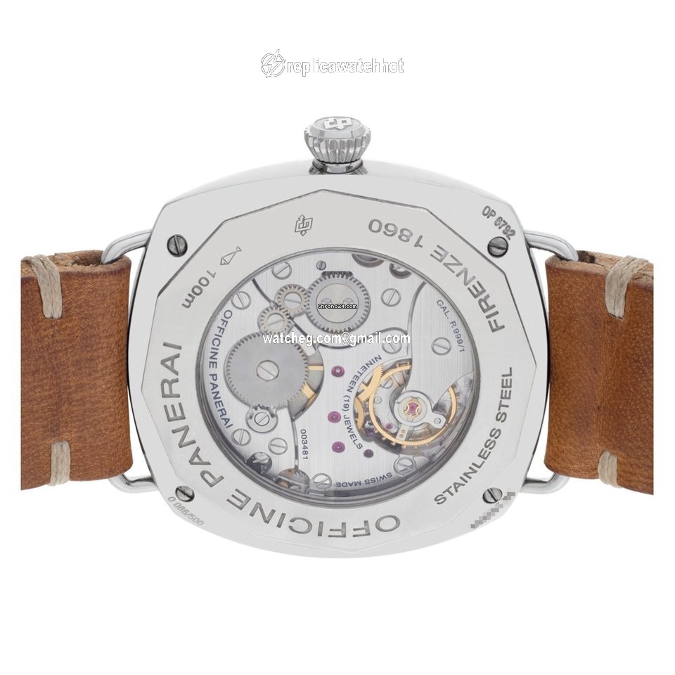 Panerai Radiomir Mens watch Unisex Manual winding Steel PAM337 4