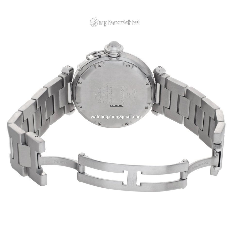 Cartier Pasha C Mens watch Unisex Automatic Steel W31015M7 4