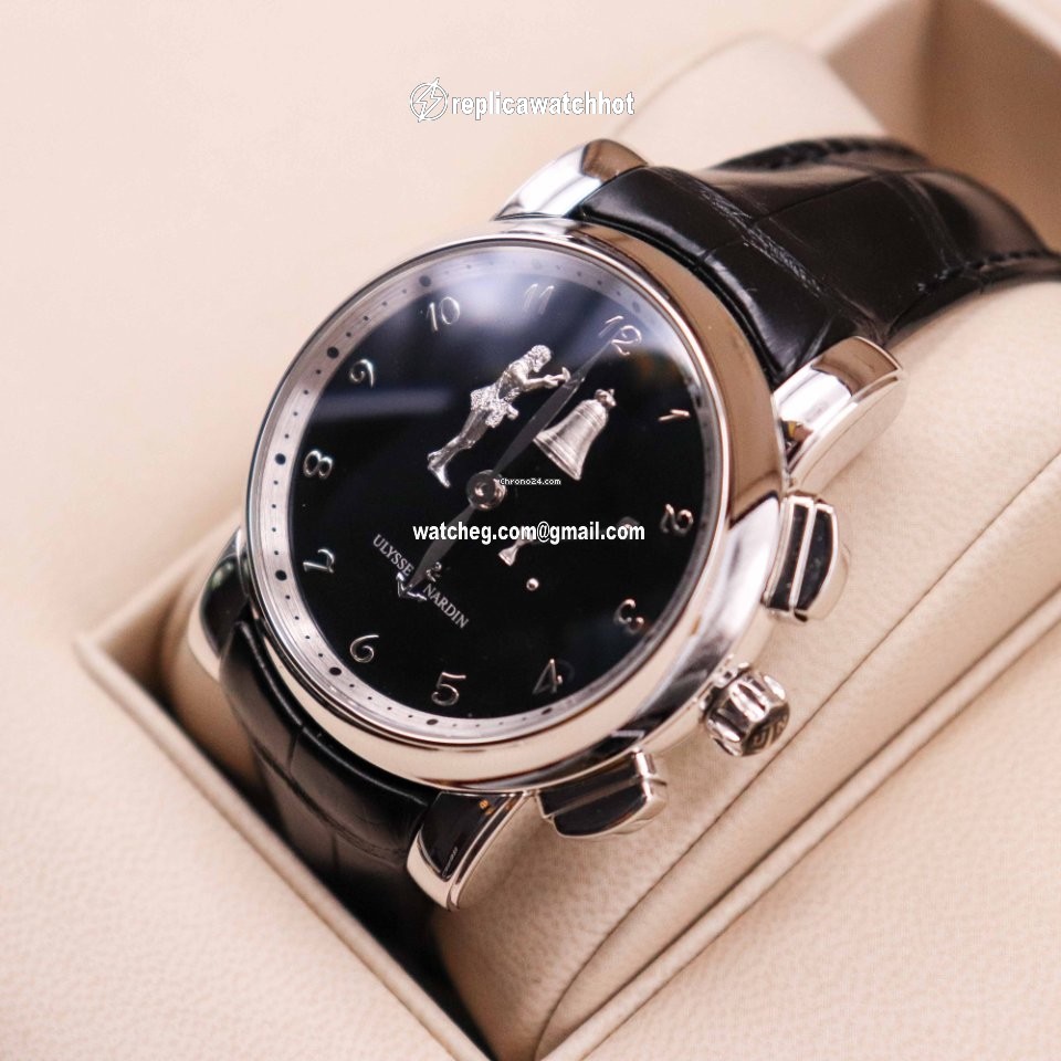 Ulysse Nardin Hourstriker Mens watch Unisex Manual winding Platinum 6109-103 E2 4