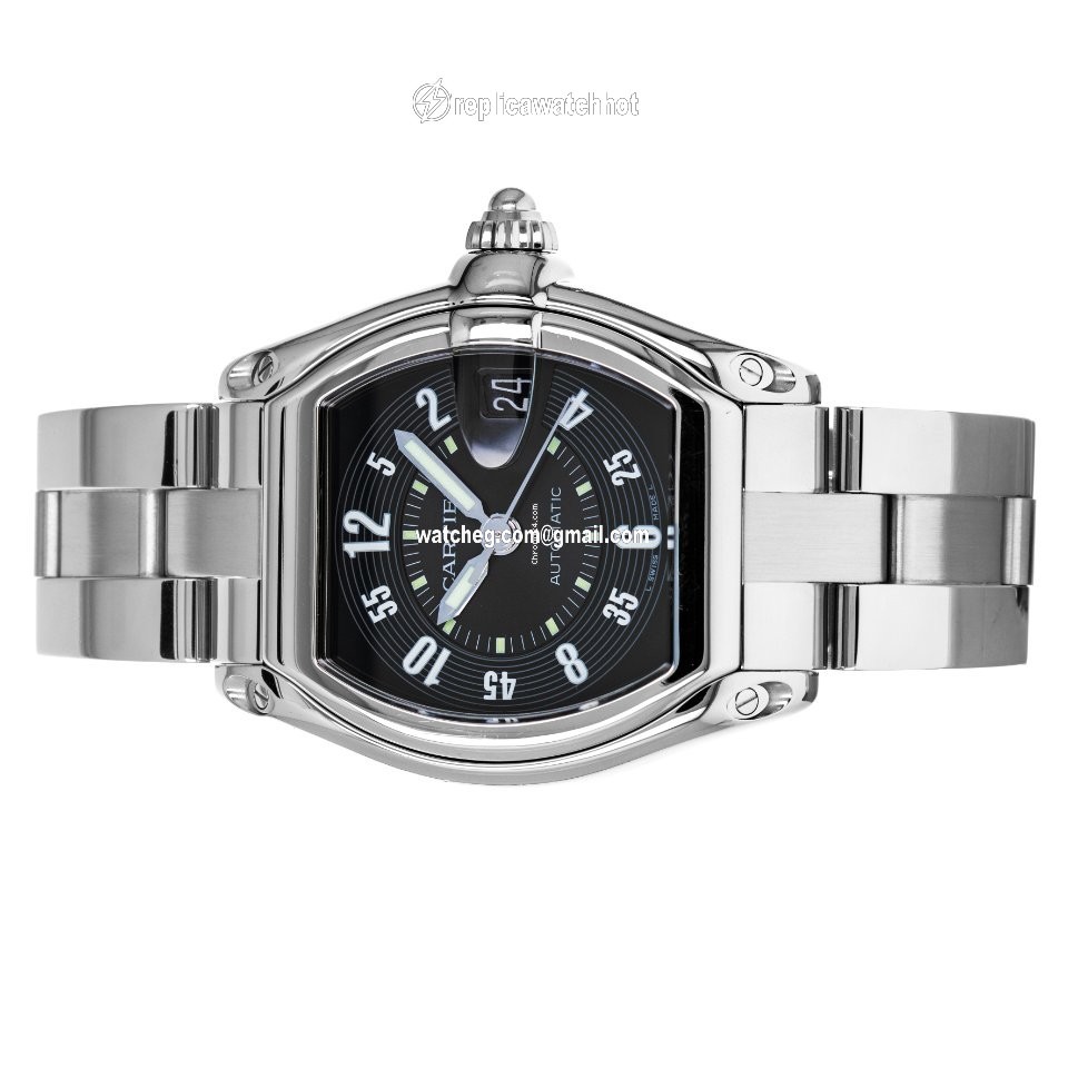 Cartier Roadster Mens watch Unisex Automatic Steel W62002V3  2510 4