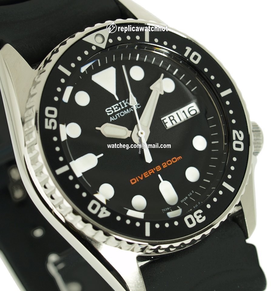 Seiko Mens watch Unisex Automatic Steel SKX013K1 4