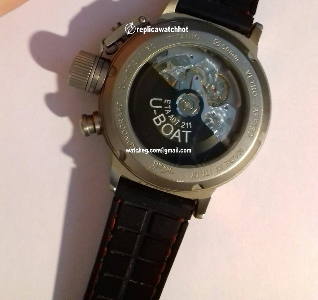 U-Boat Flightdeck Mens watch Unisex Automatic Titanium A07211 4