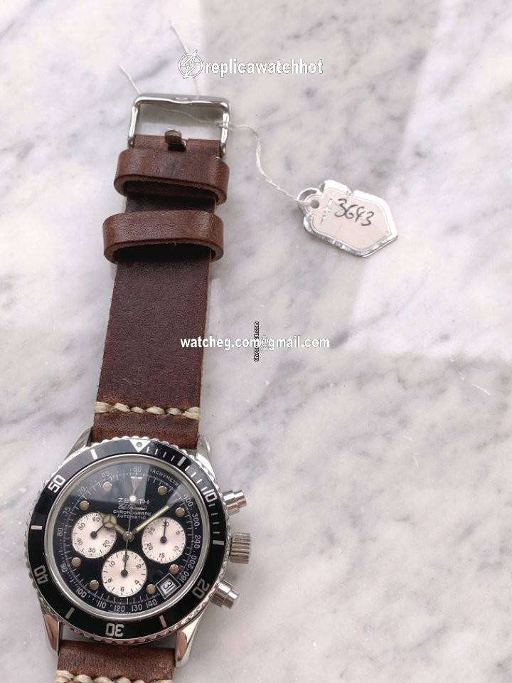 Zenith El Primero Chronograph Mens watch Unisex Automatic Steel 021310400 4
