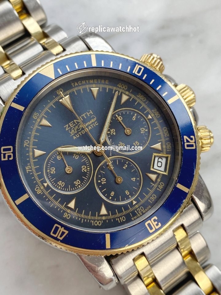 Zenith El Primero Chronograph Mens watch Unisex Automatic Yellow gold 530370400 4