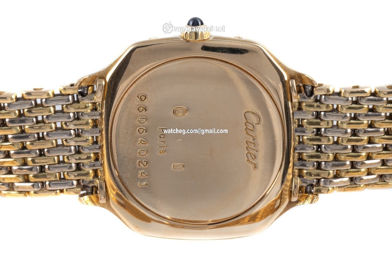 Cartier Santos Dumont Womens watch Manual winding Yellow gold 9606 4