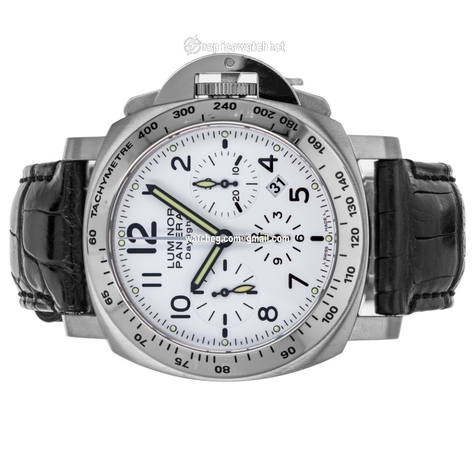 Panerai Luminor Chrono Mens watch Unisex Automatic Steel PAM 00188 4