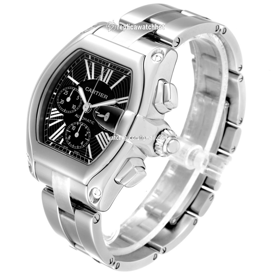 Cartier Roadster Mens watch Unisex Automatic Steel W62020X6 4