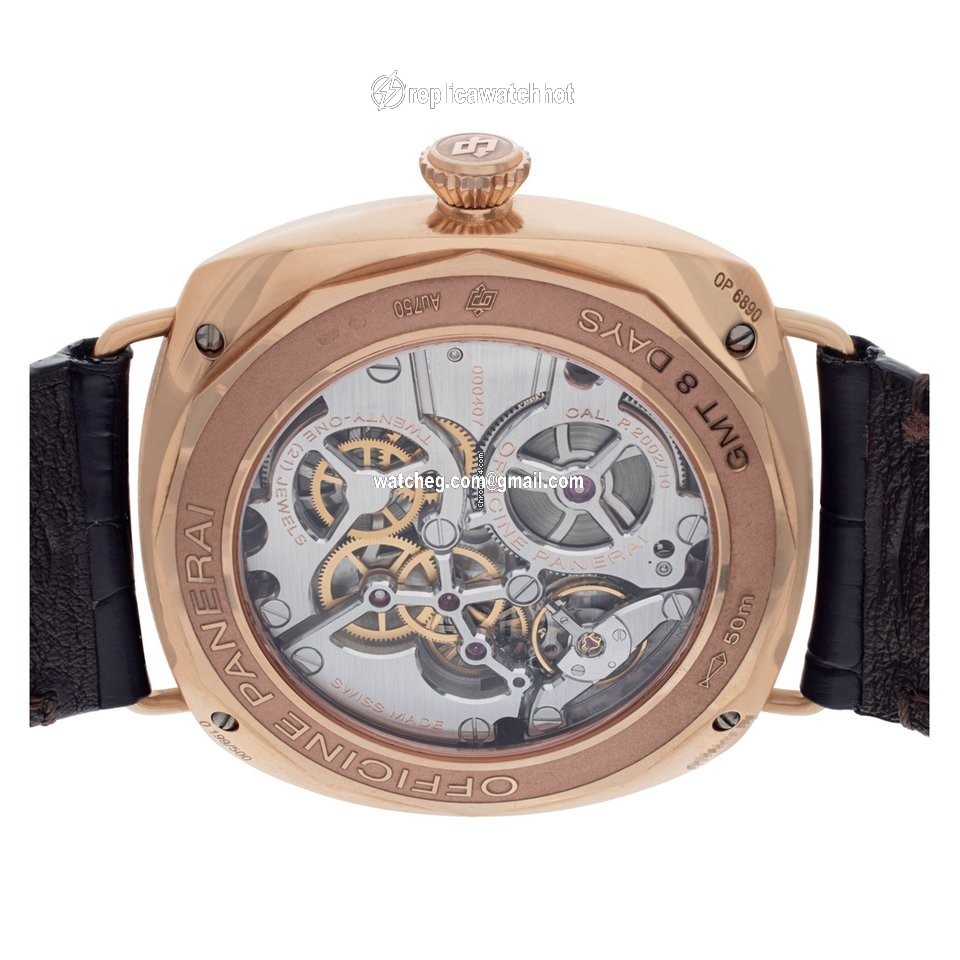 Panerai Special Editions Mens watch Unisex Manual winding Rose gold PAM395 4