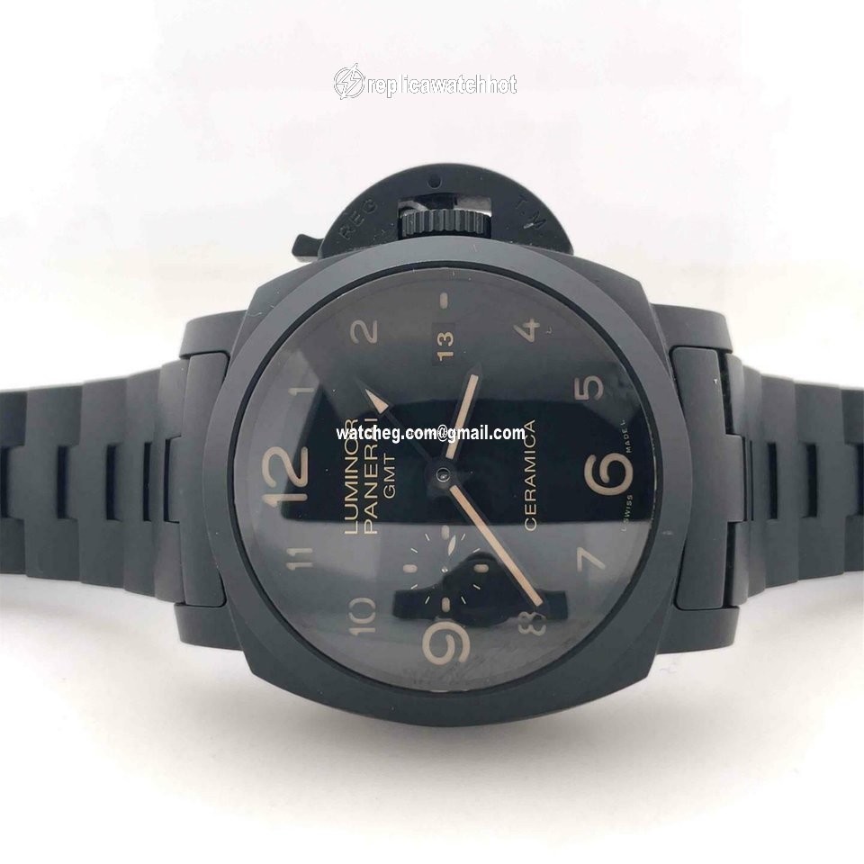 Panerai Luminor 1950 3 Days GMT Automatic Automatic Ceramic PAM00438 4