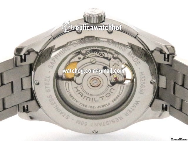 Hamilton Jazzmaster Open Heart Mens watch Unisex Automatic Steel H325650 4