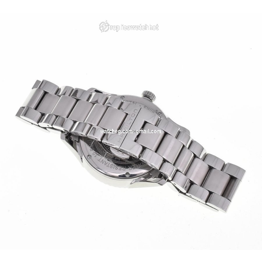 Hamilton Jazzmaster Seaview Mens watch Unisex Quartz Steel H375510 4