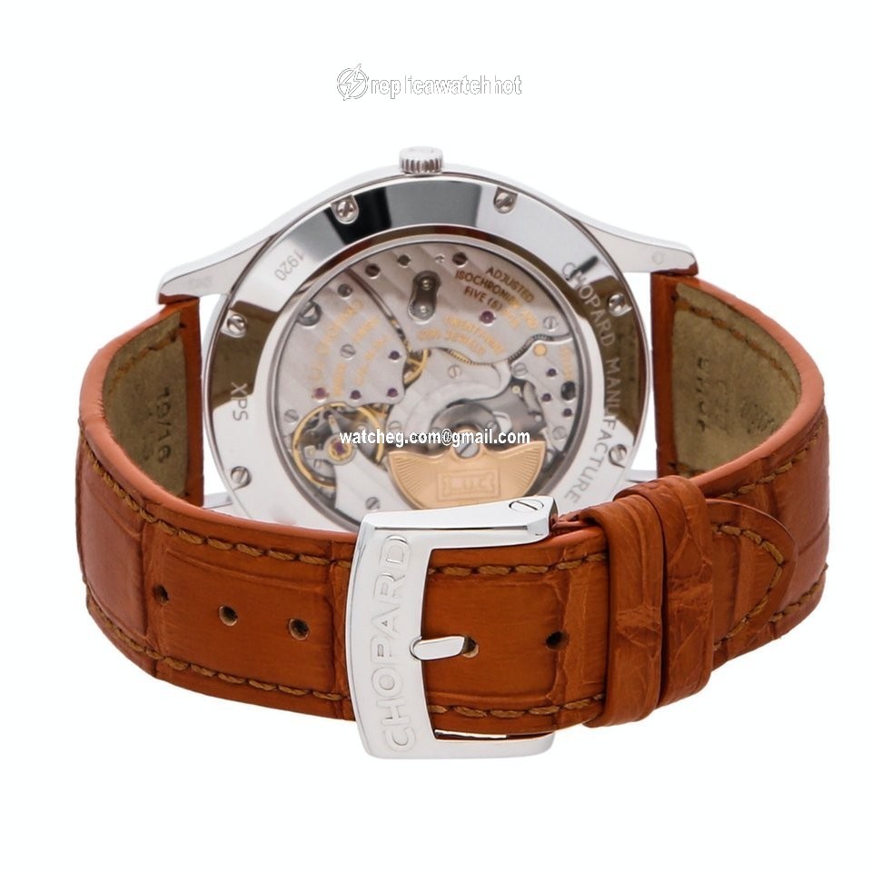 Chopard L.U.C Mens watch Unisex Automatic White gold 161920-1005 4