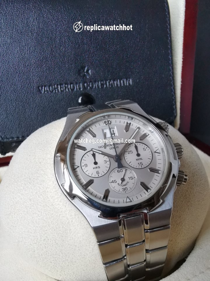 Vacheron Constantin Overseas Chronograph Mens watch Unisex Automatic Steel 49140-423A-8790 4