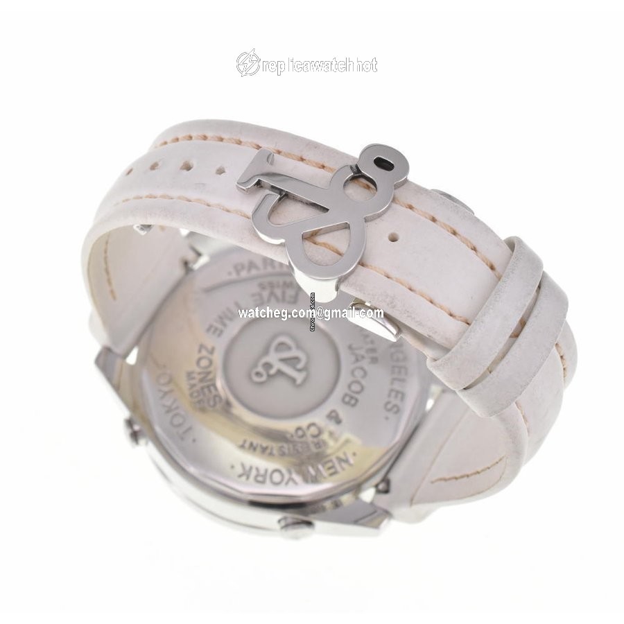 Jacob & Co. Mens watch Unisex Quartz Steel JC-SKULLD 4