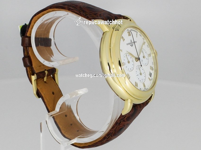 Ulysse Nardin Mens watch Unisex Automatic Yellow gold 421-22 4