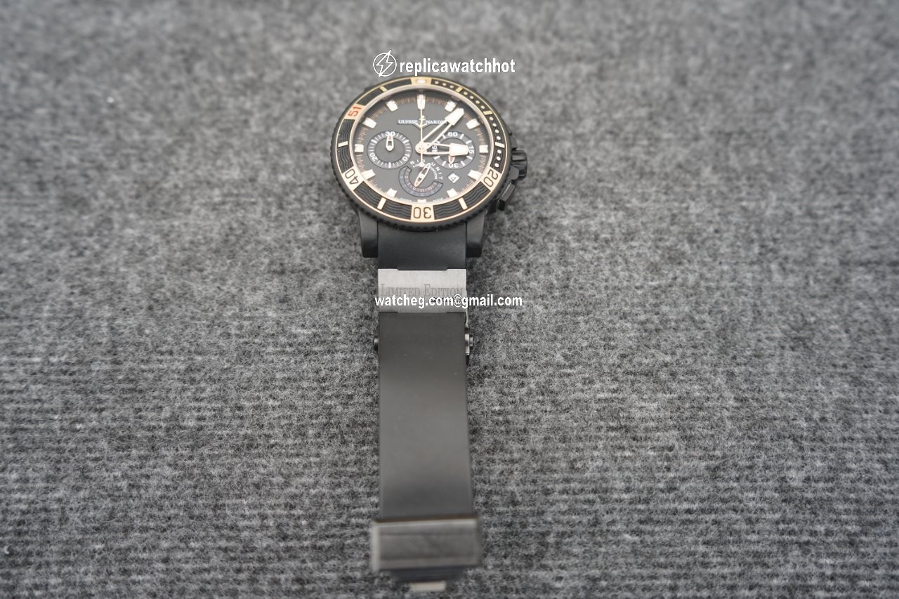 Ulysse Nardin Mens watch Unisex Automatic Steel 353-95 LE 