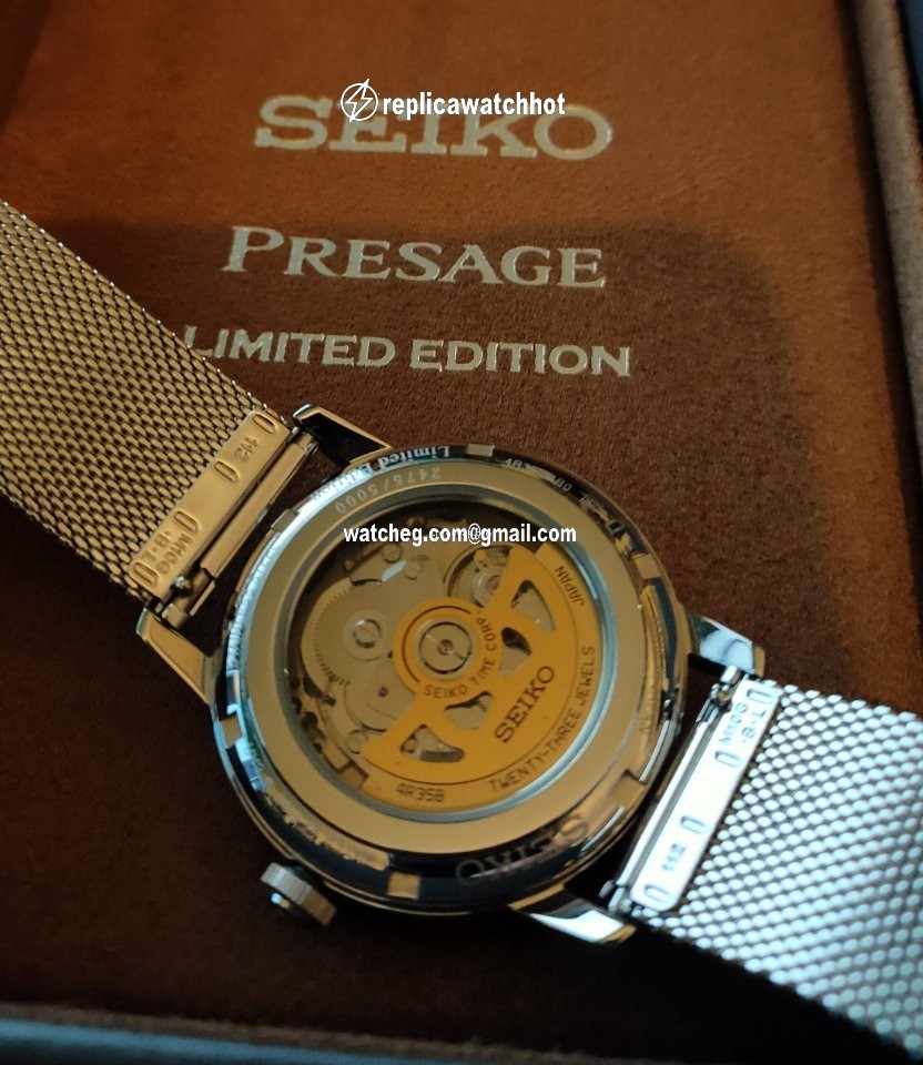 Seiko Presage Mens watch Unisex Automatic Steel SRPE49J1 4