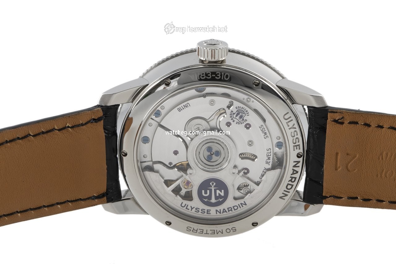 Ulysse Nardin Marine Torpilleur Mens watch Unisex Automatic Steel 1183-310 4