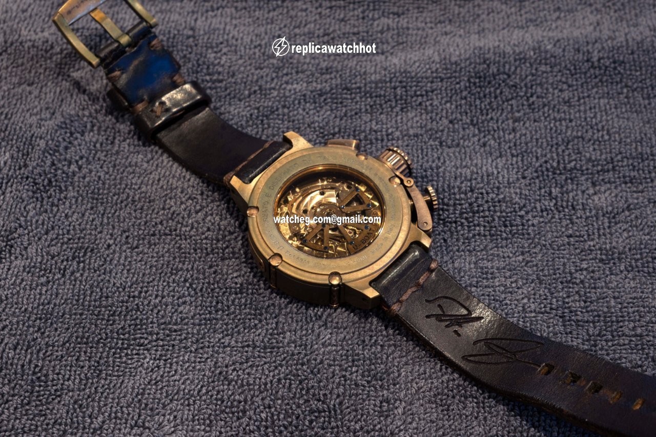 U-Boat Chimera Mens watch Unisex Automatic Bronze 6945 4