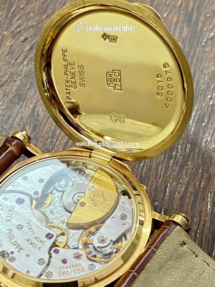 Patek Philippe Mens watch Unisex Automatic Yellow gold 5015 J 4