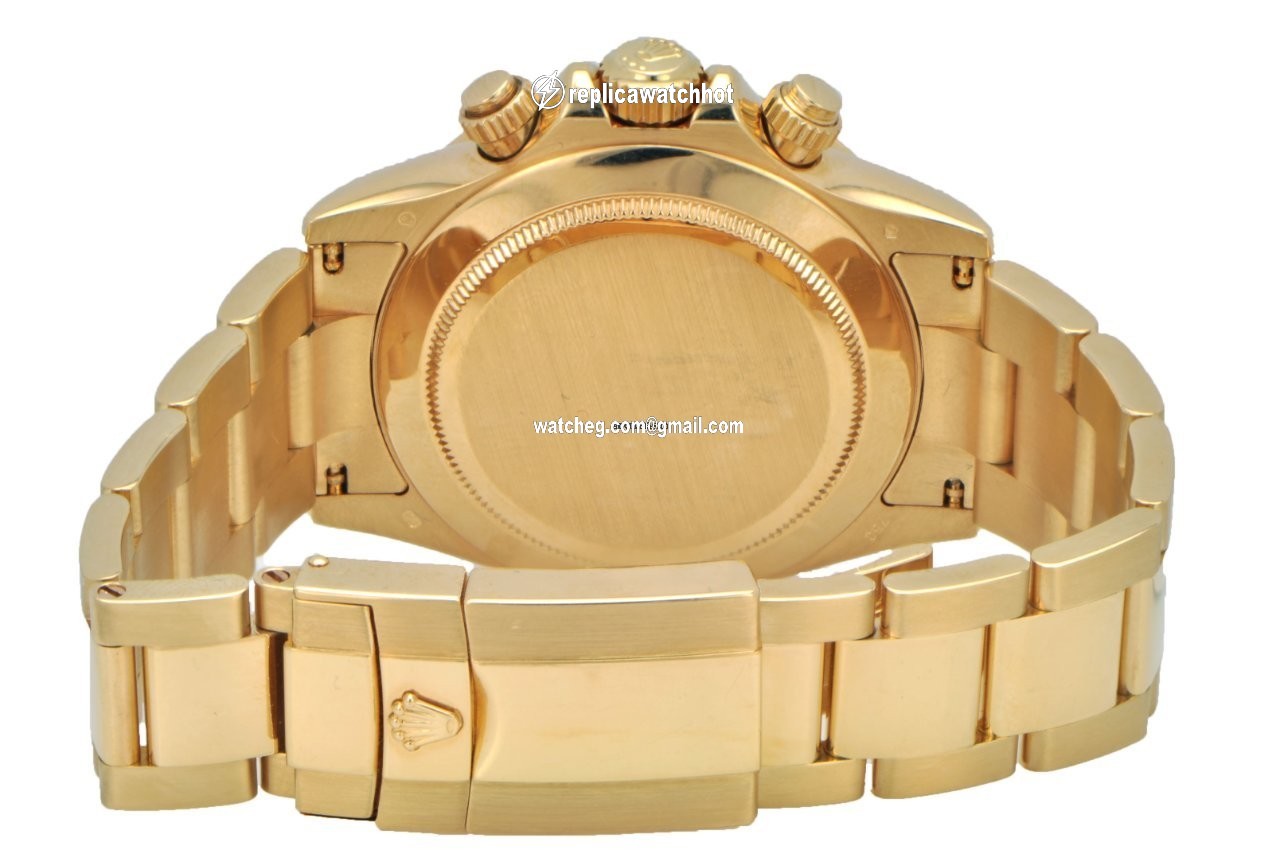 Rolex Daytona Mens watch Unisex Yellow gold Automatic 116528 pn 4