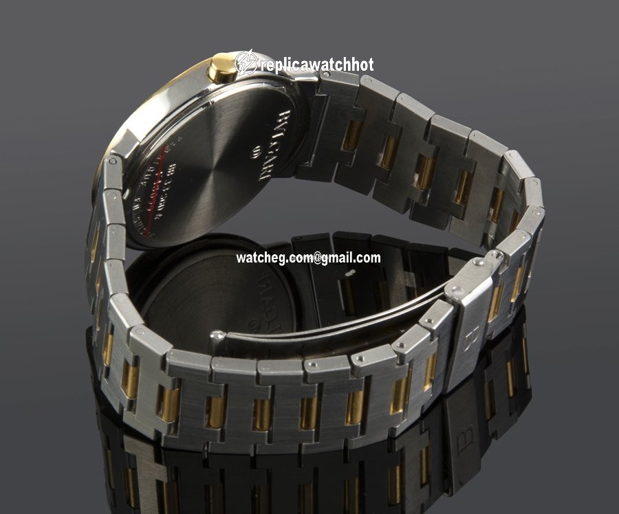 Bulgari Bulgari Mens watch Unisex Quartz Gold Steel BB 38 SGD 4