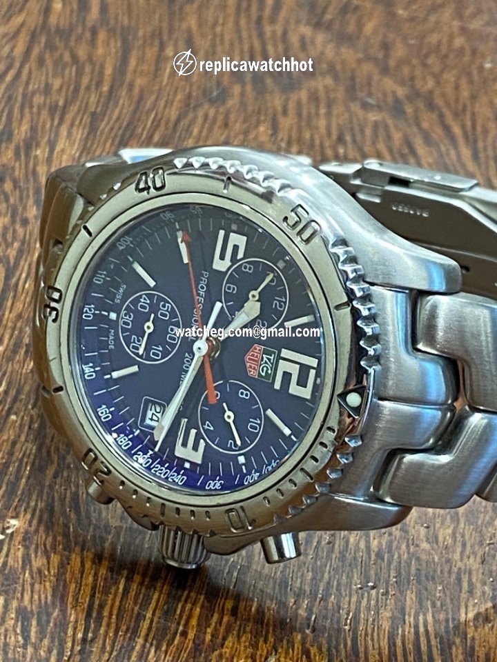 TAG Heuer Link Quartz Mens watch Unisex Quartz Steel CT1110 HP6324 4