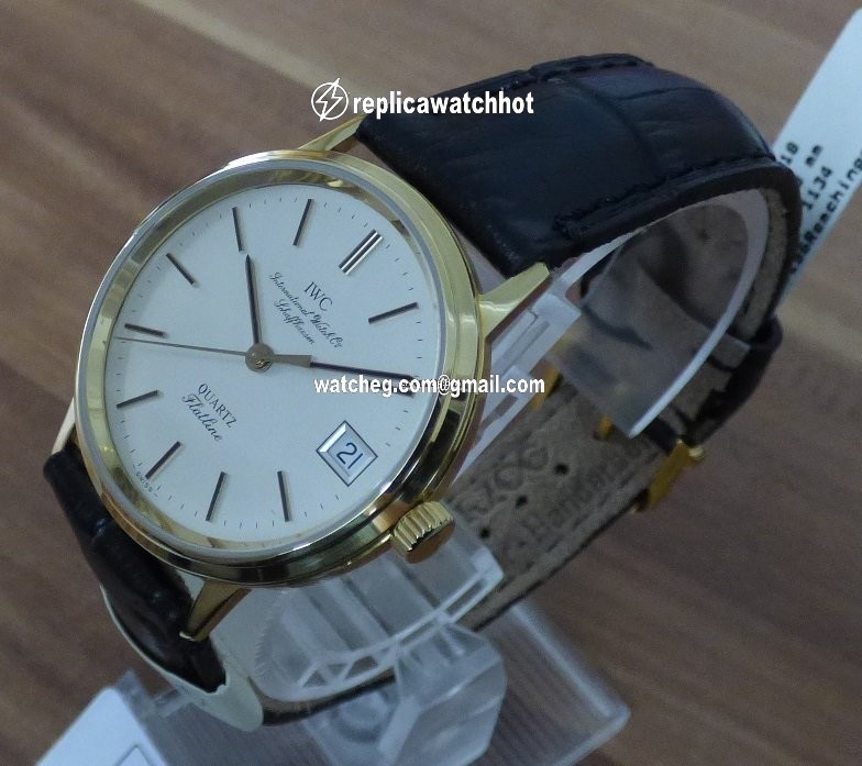 IWC Mens watch Unisex Quartz Yellow gold 3306 4