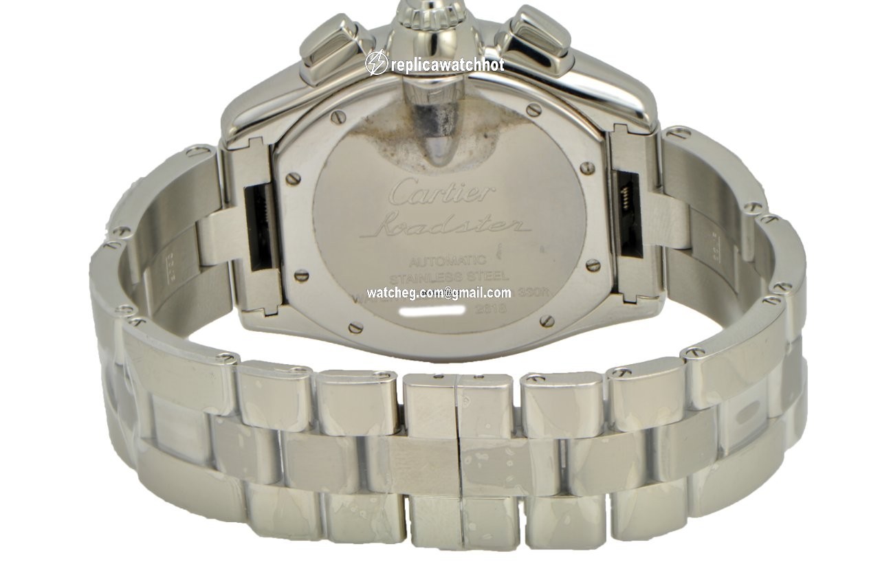 Cartier Roadster Mens watch Unisex Automatic Steel 2618 - W62019X6 4