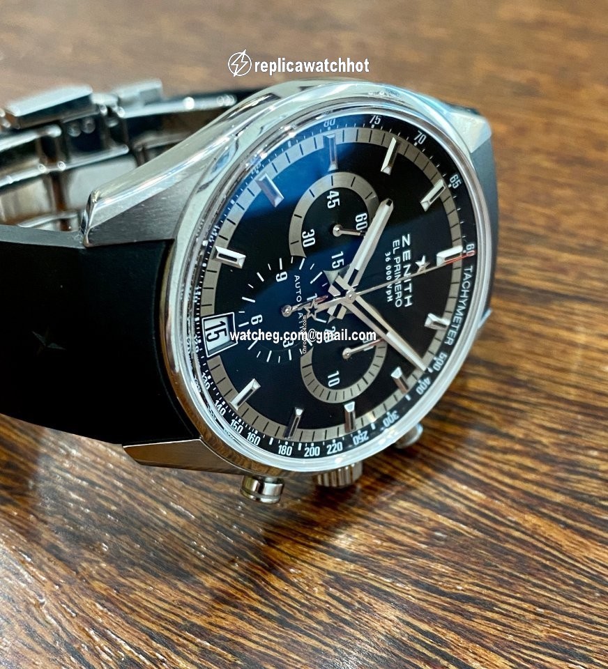 Zenith El Primero 36000 VpH Mens watch Unisex Automatic Steel 03.2040.400 21.0496 4