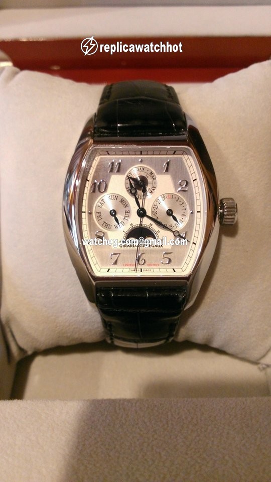 Girard Perregaux Richeville Mens watch Unisex Automatic Steel 27220-11-161-BA6A 4