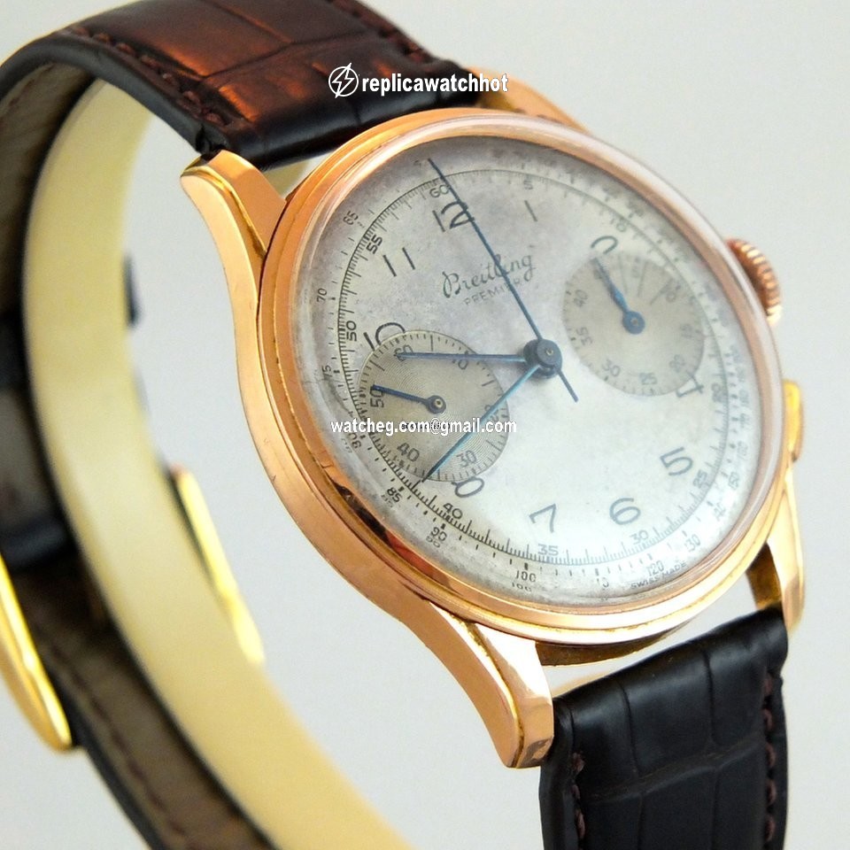 Breitling Mens watch Unisex Manual winding Rose gold 782 4