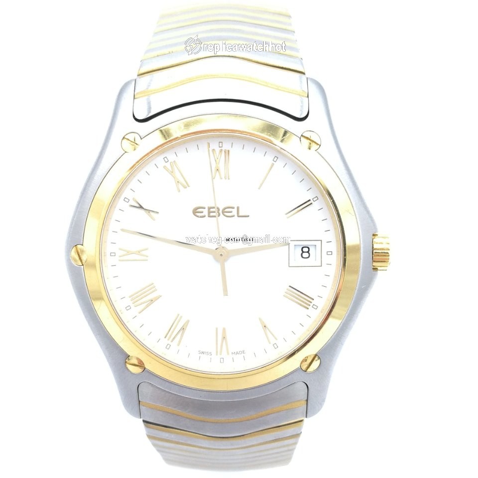 Ebel Classic Mens watch Unisex Quartz Gold Steel 1255F41 4