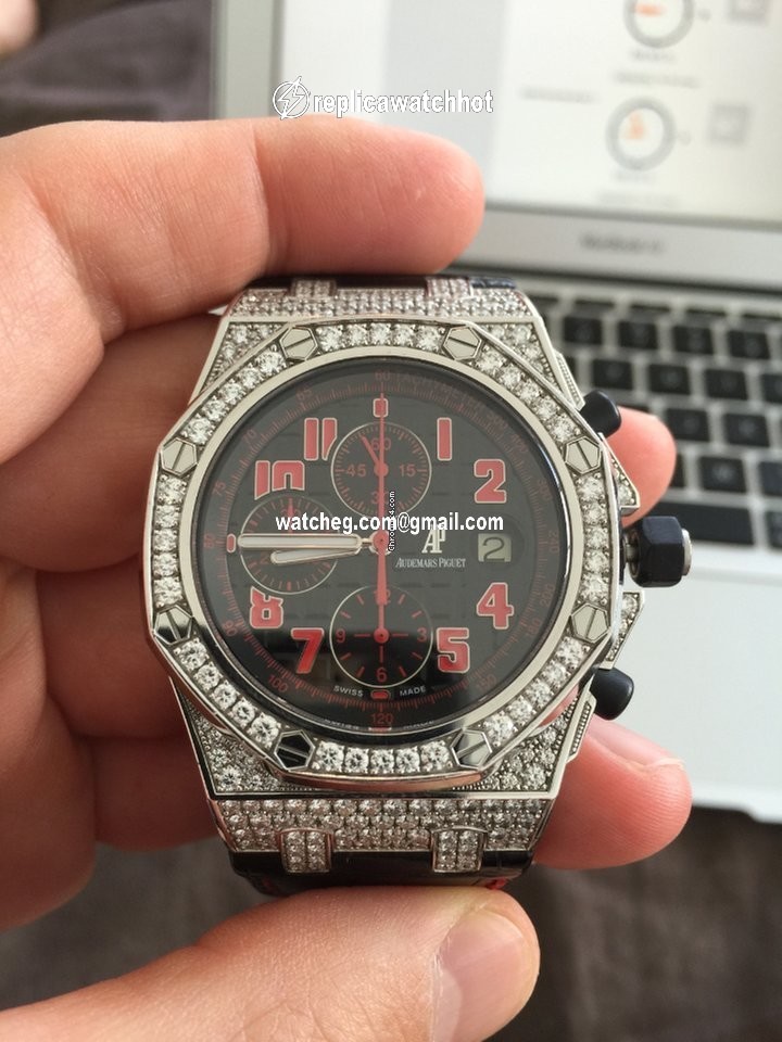 Audemars Piguet Royal Oak Offshore Mens watch Unisex Automatic White gold 26191BC.ZZ.D002CR.01 4