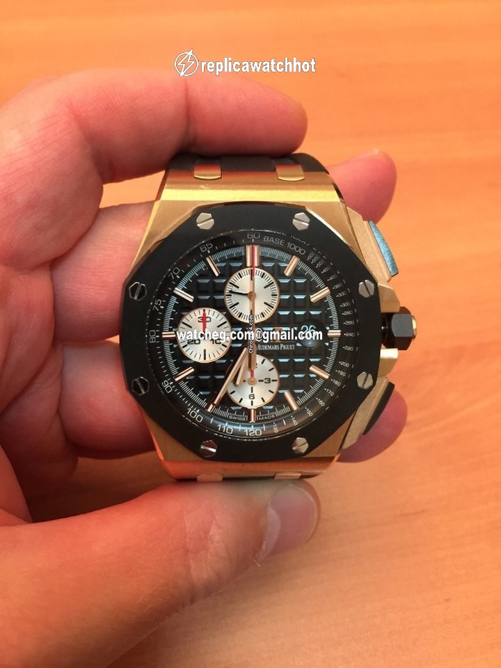 Audemars Piguet Royal Oak Offshore Chronograph Mens watch Unisex Automatic Rose gold 26400RO.OO.A002CA.01 4
