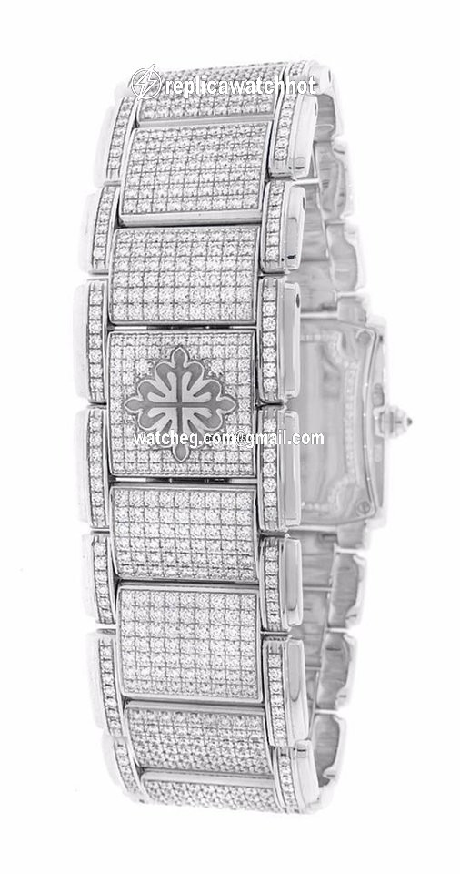Patek Philippe Twenty~4 Womens watch Quartz White gold 4910 51G-001 4