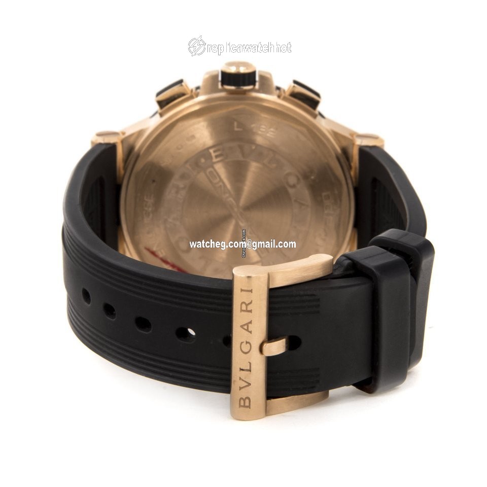 Bulgari Diagono Mens watch Unisex Automatic Rose gold DGP40BGDVDCH 8 4