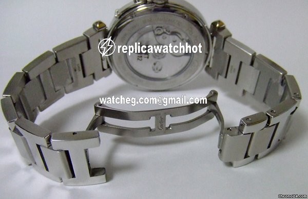 Cartier Pasha Mens watch Unisex Automatic Steel W31093M7 4
