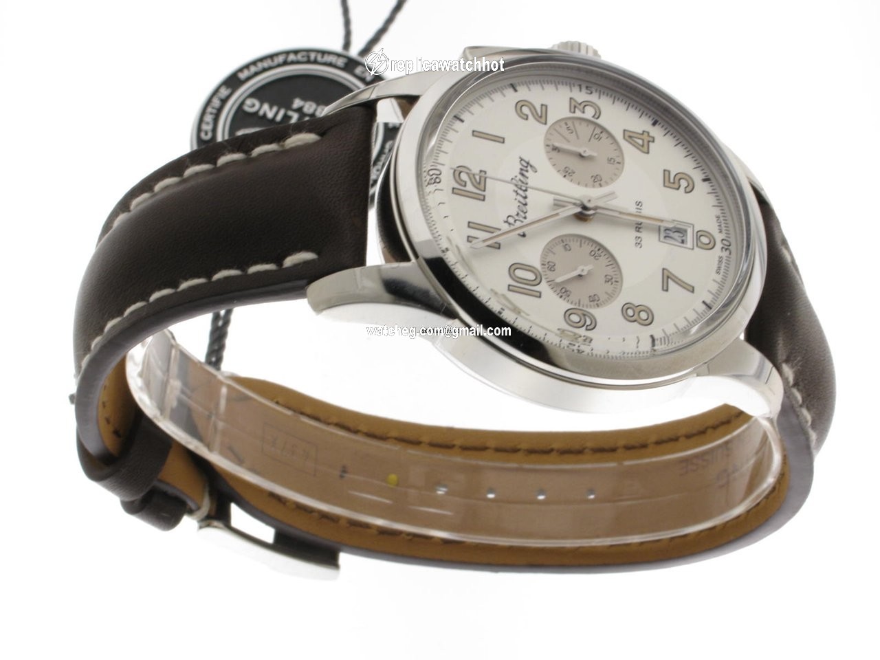 Breitling Transocean Chronograph 1915 Mens watch Unisex Automatic Steel AB141112 G799 437X 4