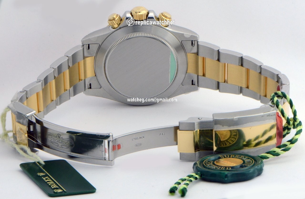 Rolex Daytona Mens watch Unisex Gold Steel Automatic 116523 ws 4