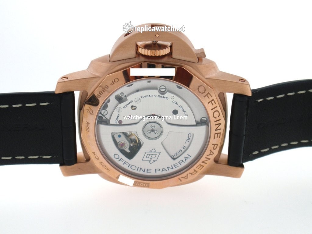 Panerai Luminor Marina 1950 3 Days Automatic Mens watch Unisex Automatic Rose gold PAM00393 4